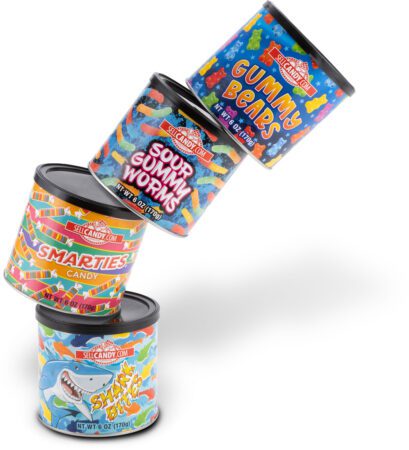 Candy Fundraising Tins