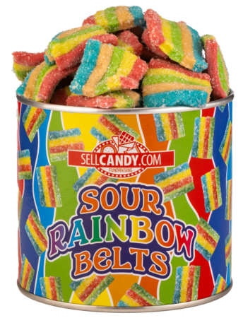 Sour Rainbow Belts Candy